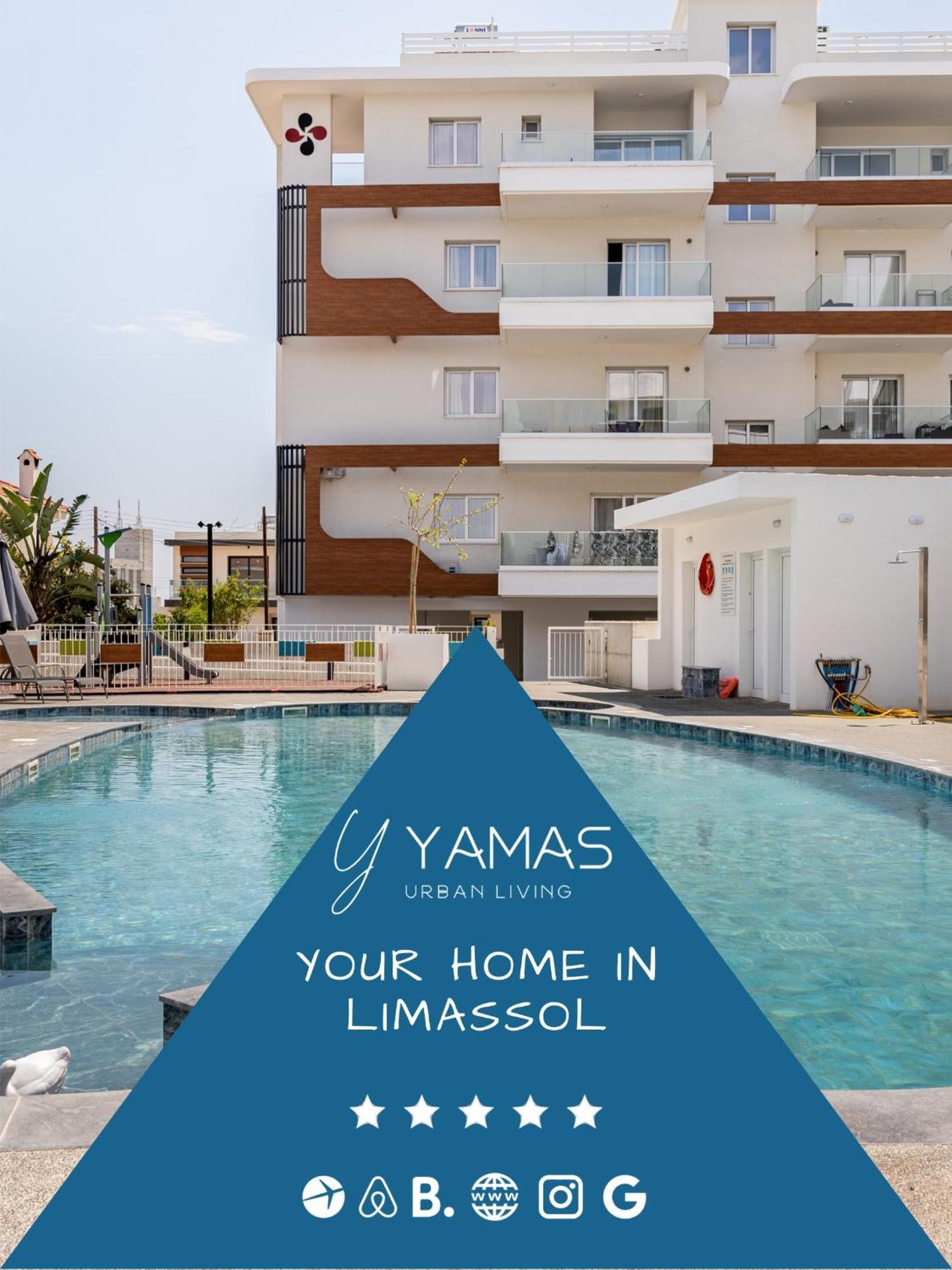 Yamas Urban Living Zakaki Pool Penthouses & Apartments Лимасол Экстерьер фото